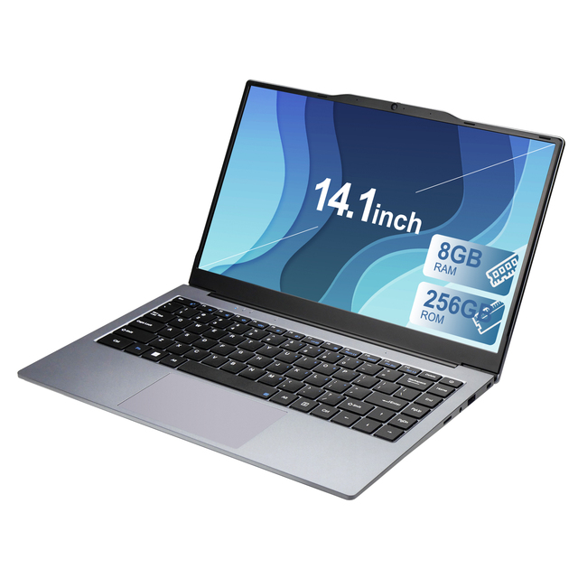 ODM OEM Factory 14.1" IPS Laptop Intel Celeron N4000 8GB RAM 128GB/256GB SSD English New Ultraslim Home Business Laptop