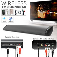 BS-41 20W Leistungsstarke Soundbar Wandmontage-Design 6 Stunden Wiedergabe 240 Stunden Standby Kompatibel mit TV PC Telefon