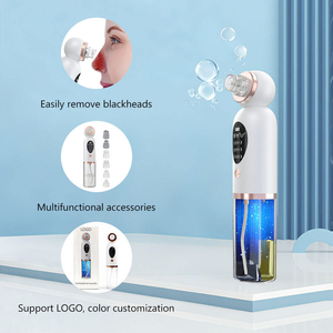 Có thể sạc lại USB hộ gia đình nước mặt lỗ chân lông mụn sữa rửa mặt loại bỏ mụn trứng cá hút chân không hút Hydro nhỏ bong bóng mụn đầu đen Remover - Product Image 2