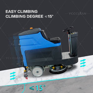 Gaoge Modèle <span class=keywords><strong>A32</strong></span> Machine à récurer les sols industriels Ride-On Haute qualité 1080MM 24V/650W 125/135L 165BAR Séchoir électrique à récurer - Product Image 4