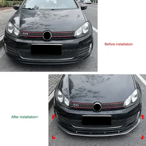 Para Volkswagen <span class=keywords><strong>Golf</strong></span> 6 High Mk6 <span class=keywords><strong>GTI</strong></span> 2008-2012 pala delantera alerón de labio nueva condición Modificación de parachoques trasero delantero - Product Image 4