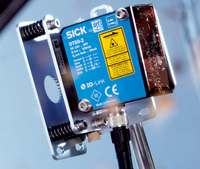 Capteur de distance laser SIC, portée de mesure 0,2~30 m, haute précision, laser rouge visible pour l'automatisation industrielle