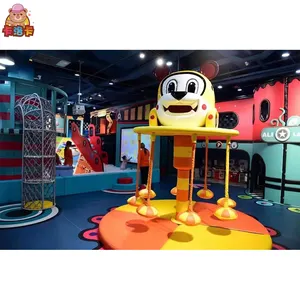 Фабрика оборудования для детских игровых площадок, крытая игровая площадка с игрушками-горками и бассейном с мячом