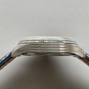 Montre mécanique pour homme en acier inoxydable de luxe, best-seller, étanche, bracelet de 20 mm à motif crocodile, bleu foncé - Product Image 4