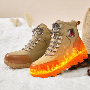 Bottes de neige chauffantes électriques rechargeables pour femmes, batterie 10000 mAh, nouveau gadget d'hiver, fonction de chauffage par recharge, chauffe-<span class=keywords><strong>pieds</strong></span> et chauffe-mains - Product Image 5