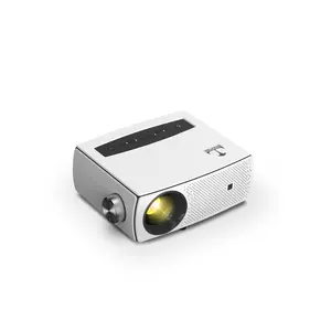 Byintek projetor de led 1080p k18, projetor de vídeo smart phone, portátil, para android os, outdoor, (extra usd40)