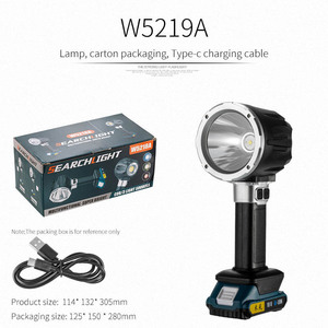 Senter Taktis Portabel Ganda Depan dan Belakang, Pengisian Daya, Daya Tahan Baterai Lama, Senter Genggam, Senter LED Darurat - Product Image 3