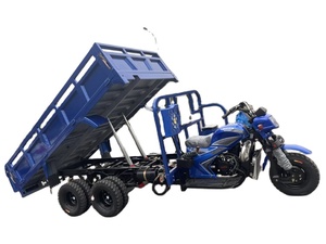 รถสามล้อเก้าล้อบรรทุก300cc รถสามล้อบรรทุกน้ำมันเบนซินรถสามล้อบรรทุกหนัก - Product Image 2