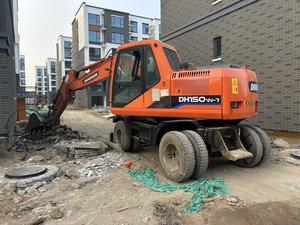 Excavadora de Ruedas Usada Doosan DH150W-7 de 15 Toneladas, Excavadora Hidráulica Coreana Original a Bajo Precio para Construcción - Product Image 5