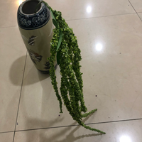 Guirlande artificielle haut de gamme PPS à 8 branches de 115 cm pour décoration de mariage, maison et jardin