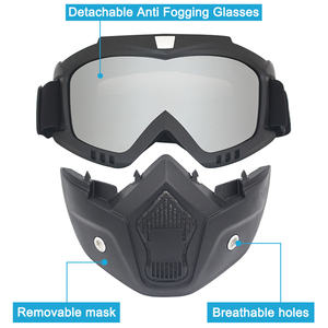 <span class=keywords><strong>Gafas</strong></span> Protectoras para Motociclismo, <span class=keywords><strong>Gafas</strong></span> de <span class=keywords><strong>Motocross</strong></span> con Lentes Polarizadas, <span class=keywords><strong>Espejo</strong></span> para Motocicleta, Logotipo Personalizado Impreso - Product Image 3