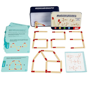 Puzzle in Legno Montessori <span class=keywords><strong>con</strong></span> Fiammiferi, Gioco di Logica e Motricità Fine per Bambini 3-7 Anni - Product Image 6