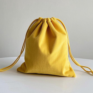 Túi nhung đen tùy chỉnh có dây rút, túi nhung đựng đồ gia dụng, sử dụng túi nhung in logo - Product Image 3