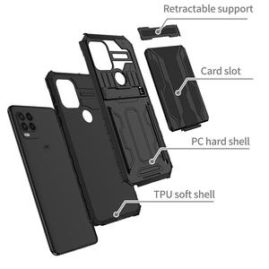 Para <span class=keywords><strong>Motorola</strong></span> Moto G50 G22 E32 E20 G30 G Power <span class=keywords><strong>G9</strong></span> <span class=keywords><strong>Plus</strong></span> funda armadura a prueba de golpes ranura para tarjeta soporte de protección funda de teléfono - Product Image 3