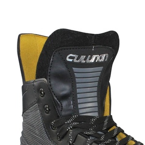 Chaussures de <span class=keywords><strong>patin</strong></span> d'hiver pour hommes patins à <span class=keywords><strong>glace</strong></span> en carbone de vitesse de piste longue courte noir PVC coton tissu cuir synthétique Hockey Sakte pour - Product Image 6