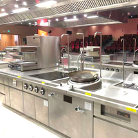 Solution complète d'équipement de cuisine commerciale, conception de plan de travail pour cuisine de restauration complète pour restaurant, hôtel, hôpital, cantine