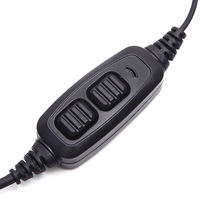 Casque intra-auriculaire haut de gamme Baofeng UV82 UV8D original double PTT avec prise jack 3,5 mm
