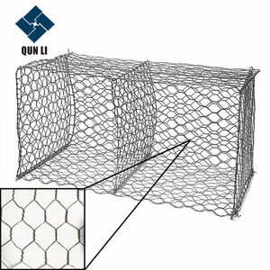 Meilleur prix personnalisé en gros métal <span class=keywords><strong>gabion</strong></span> pierre panier <span class=keywords><strong>100x50x30</strong></span> hexagonal treillis métallique mur de soutènement pierre soudage de rétention - Product Image 3