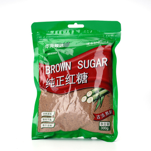 Voedingsmiddelenkwaliteit, rechtstreeks uit de fabriek, hoogwaardige bruine suiker 300g*25 - Product Image 2