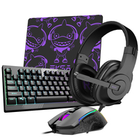 ET100PRO Casque de jeu filaire Qualité sonore HI-FI pour PS4 /xbox avec commande vocale Son filaire et surround