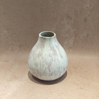 Vase à fleurs en céramique et porcelaine ARM LVG, forme organique, texture pierre, style nordique Wabi Sabi minimaliste, glaçure spéciale