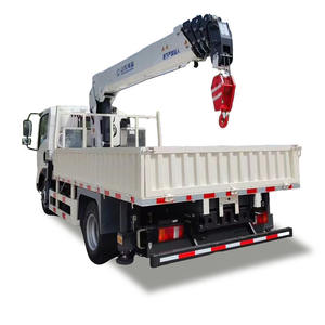 משאית מנוף משומשת SINOTRUK HOWO 4*2, מנוע וויצ'אי 200 כוחות סוס, מנוף הידראולי מתקפל 5 טון - Product Image 3