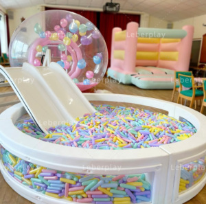 Équipement de jeu souple personnalisé avec fosse à balles pour enfants, jouets d'intérieur et d'extérieur pour parcs d'attractions et locations de matériel de fête - Product Image 4