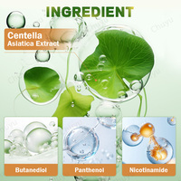 Centella Asiatica Kit de soin de la peau avec sérum nettoyant eau lotion crème contour des yeux pour les soins du visage apaisant