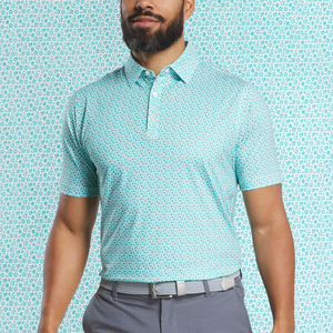 Logotipo personalizado de manga corta transpirable absorción de transpiración secado rápido Golf Polo 67 poliéster 28 rayón 5 Spandex camiseta - Product Image 3