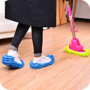 Pavimento domestico pigro persona pulizia scarpe rimovibili e lavabili copriscarpe pantofole