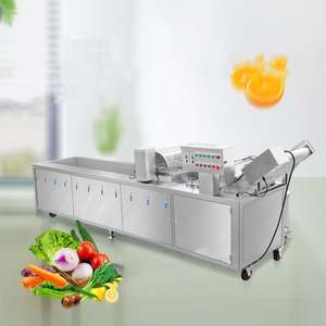 Efficient Core Engine Component 304 Stainless Steel Bubble Cleaning <b>Machine</b> for <b>Fruits</b> <b>Vegetables</b> Easy Operate for <b>Vegetable</b> - Product Image 5