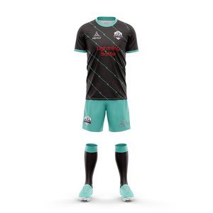 Vêtements de sport pour l'école personnalisés Vêtements d'équipe Nouveau design Vêtements de football pour hommes - Product Image 3