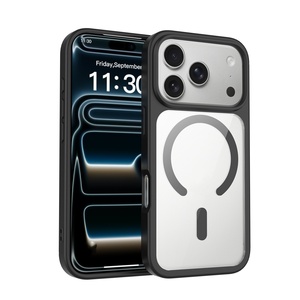 Coque de téléphone transparente magnétique pour <span class=keywords><strong>iPhone</strong></span> 17 16 15 14 13 12, compatible avec la recharge sans fil – Fabricant d'étuis pour smartphones - Product Image 2