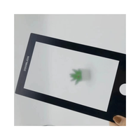 Verre anti-reflet diffuse industriel AG avec pulvérisation magnétron sous vide pour panneaux tactiles de réfrigérateur, garantie 5 ans