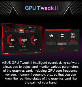 Tarjeta Gráfica para Juegos AMD RX6600 XT 8G 99% Nueva, Tarjeta Gráfica 6600XT para PC <span class=keywords><strong>Gamer</strong></span>, GPU <span class=keywords><strong>ASUS</strong></span> RX 6600 XT 8GB - Product Image 6