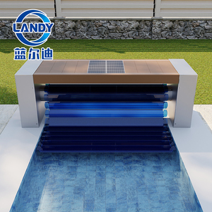 Système de bobine rétractable solaire Landy, économie d'énergie, résistant aux UV, pour couverture de <span class=keywords><strong>piscine</strong></span> hors sol - Product Image 1