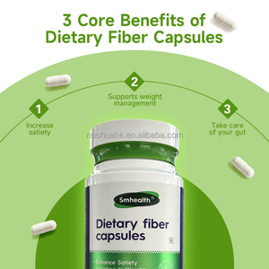 Cápsulas de Fibra Dietética, 60 Cápsulas, 650 mg, Apoyo para la Saciedad, Suplemento para el Control de Peso - Product Image 5