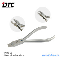 Nouvelle conception de pinces orthodontiques dentaires pour aligneurs transparents, manuelles, en acier inoxydable, certifiées CE Classe II, garantie 2 ans, marque DTC, modèle P401-03