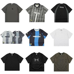 T-shirt <span class=keywords><strong>Mertes</strong></span> mimetica con stampa a lettere, a maniche corte, unisex, in puro cotone, casual, versatile, da uomo, 230g, vestibilità ampia, traspirante - Product Image 3