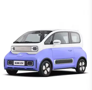 Beste Elektrische Mini-Auto 'S Wuling Mini Ev Goedkope Elektromobiele Auto Baojun Kiwi Ev 0Km Gebruikte Elektrische Auto 'S 2024 Ev Vorm China