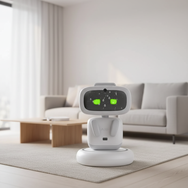 AIBI Smart Companion Robot Bionic Pet Multilingual Voice Control Interactive Robot with App Control