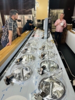 Miles Galaxy V8 Commerciële IJsmachine CE Goedgekeurd Professionele Gelato Yoghurt Sorbet Maker Anti-condens Systeem Nieuw 304