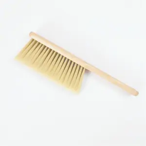 Beech Wood And Soft PBT Filament Multifunctional Dust Cleaning Wooden Bed Brush