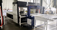 Machine à cerclage en ligne pour cartons en carton ondulé avec bande PP