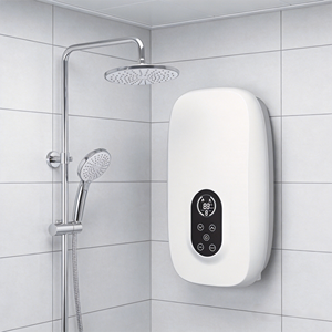 Chauffe-eau sans réservoir CE CB en aluminium moulé, 3,5KW-7KW, 220V, à chauffage rapide et économe en énergie, pour usage hôtelier et domestique, puissant avec affichage LED - Product Image 1