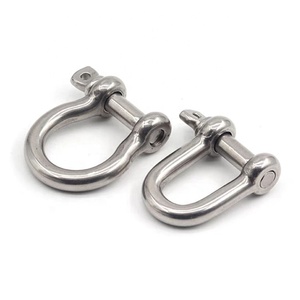 Bán (M4-M32) phần cứng gian lận giả mạo còng 304/316 thép không gỉ <span class=keywords><strong>D</strong></span> còng với vít pin - Product Image 3