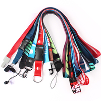 Lanière de sangle de téléphone en polyester personnalisée Lebei avec logo Articles en vrac pour les cadeaux d'affaires promotionnels Sérigraphie par sublimation