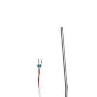 Sonda de Temperatura PT100 RTD, Termistor de Acero Inoxidable de 3 Cables, Resistencia de Platino Impermeable, Precisión de 0.3°C, -50~200°C