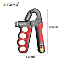 TOPKO Poignée de musculation réglable de haute qualité avec logo personnalisé pour fitness/salle de sport