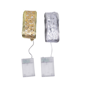 Lampu Dekorasi Pohon Natal Kawat Tembaga LED Lampu Berkedip Dioperasikan dengan Baterai Panjang 3m-10m Umur Pakai 30000 Jam - Product Image 3